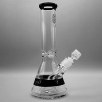 Black — 12" 50x9mm Color Band Beaker (view 1)