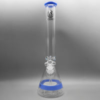 Jade Blue — 18" Color Band Beaker (view 1)