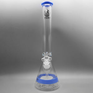 Jade Blue — 18" Color Band Beaker (view 1)