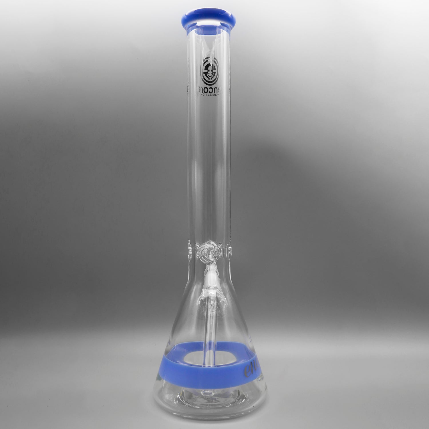 Jade Blue — 18" Color Band Beaker (view 4)