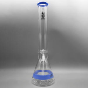 Jade Blue — 18" Color Band Beaker (view 4)