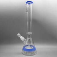 Jade Blue — 18" Color Band Beaker (view 3)