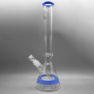 Jade Blue — 18" Color Band Beaker (view 3)