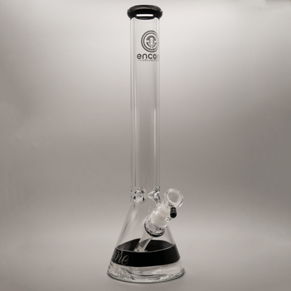 18" Encore Collection Color Band Beaker Bong Assorted Colors