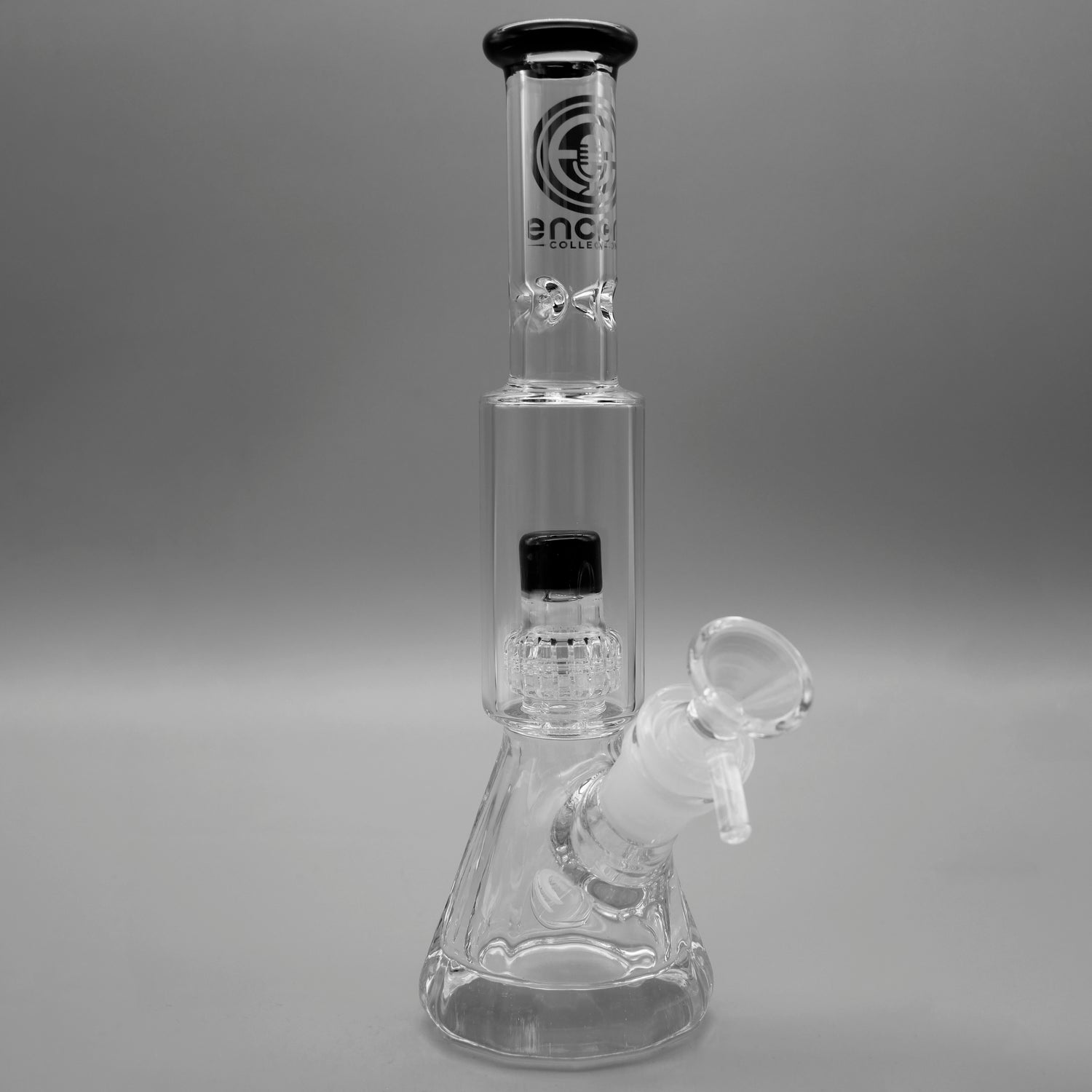 Black — Diamond Pounder Mini Beaker Bong (view 1)
