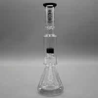 Black — Diamond Pounder Mini Beaker Bong (view 3)