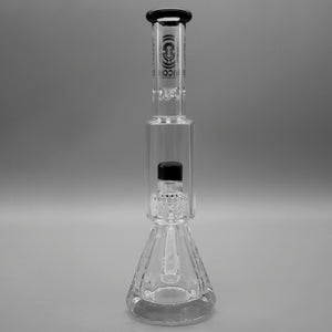 Black — Diamond Pounder Mini Beaker Bong (view 3)