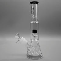 Black — Diamond Pounder Mini Beaker Bong (view 4)