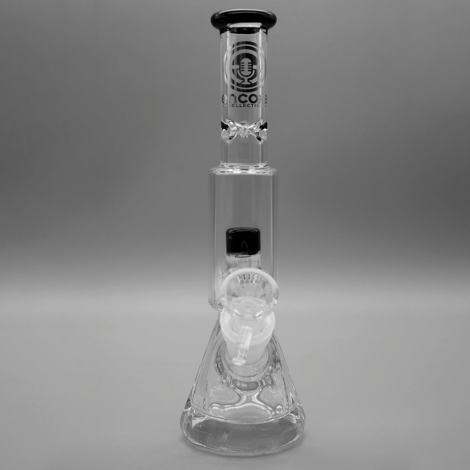 Black — Diamond Pounder Mini Beaker Bong (view 5)