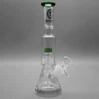 Green — Diamond Pounder Mini Beaker Bong (view 1)