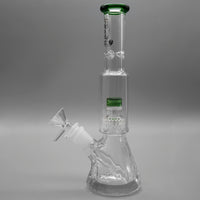 Green — Diamond Pounder Mini Beaker Bong (view 4)