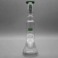 Green — Diamond Pounder Mini Beaker Bong (view 5)