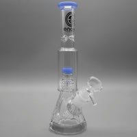 Jade Blue — Diamond Pounder Mini Beaker Bong (view 1)