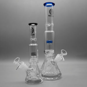 Diamond Pounder Matrix Beaker Set – Full Size & Mini Bong Bundle