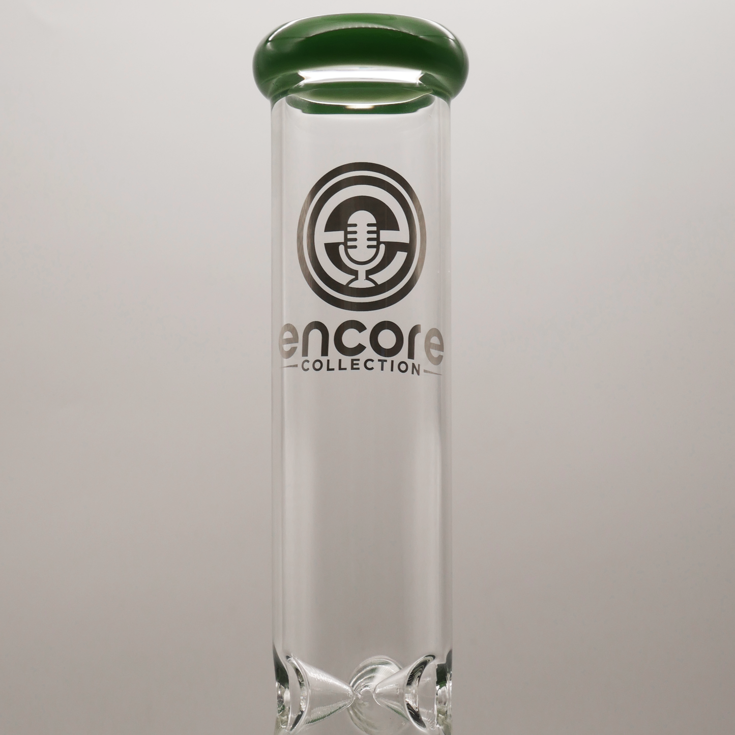 14'' Encore Collection Beaker Bong w/ Showerhead & Assorted Color Accents