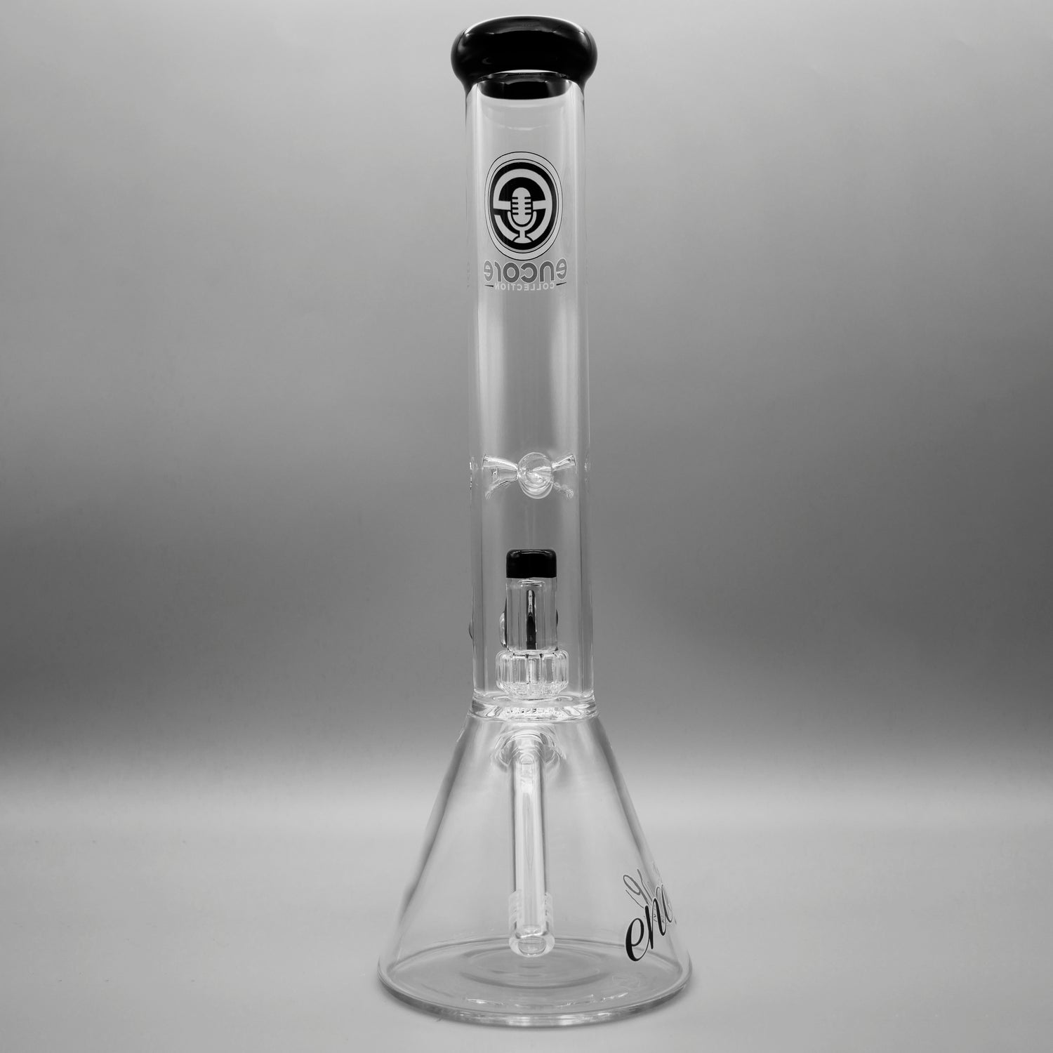 Black — 14" 44mm Beaker w/ Showerhead (view 4)