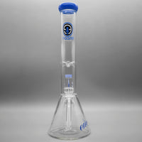 Jade Blue — 14" 44mm Beaker w/ Showerhead (view 2)