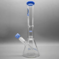 Jade Blue — 14" 44mm Beaker w/ Showerhead (view 3)