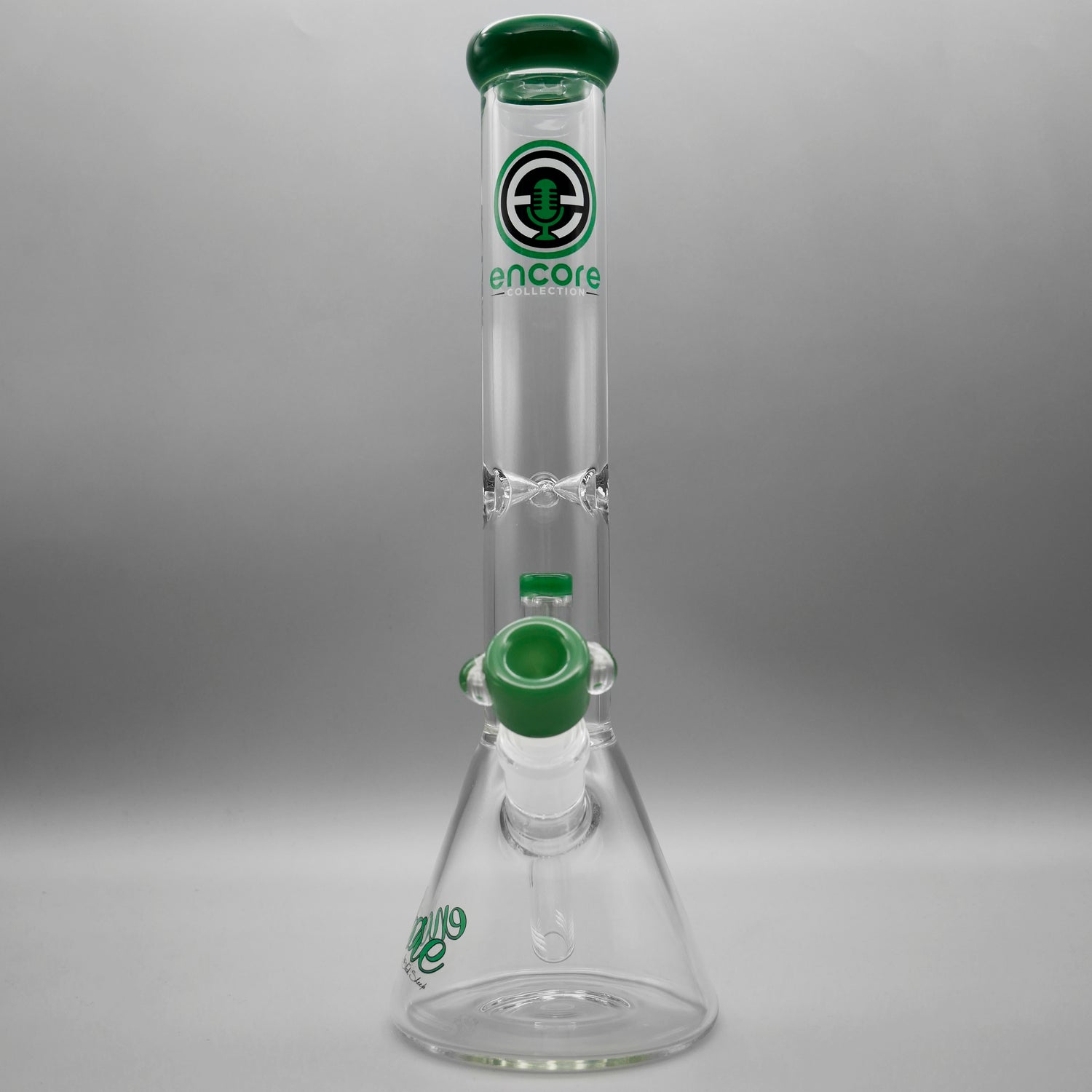 Jade Green — 14" 44mm Beaker w/ Showerhead (view 4)