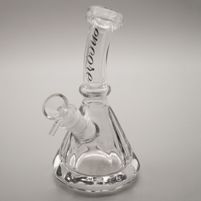 8" Encore Collection Diamond Pounder Bent Neck Beaker Bong