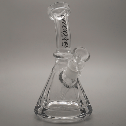 8" Encore Collection Diamond Pounder Bent Neck Beaker Bong