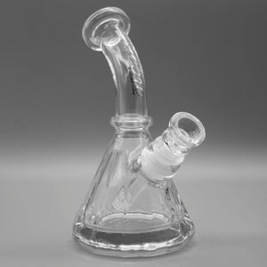 8" Encore Collection Diamond Pounder Bent Neck Beaker Bong