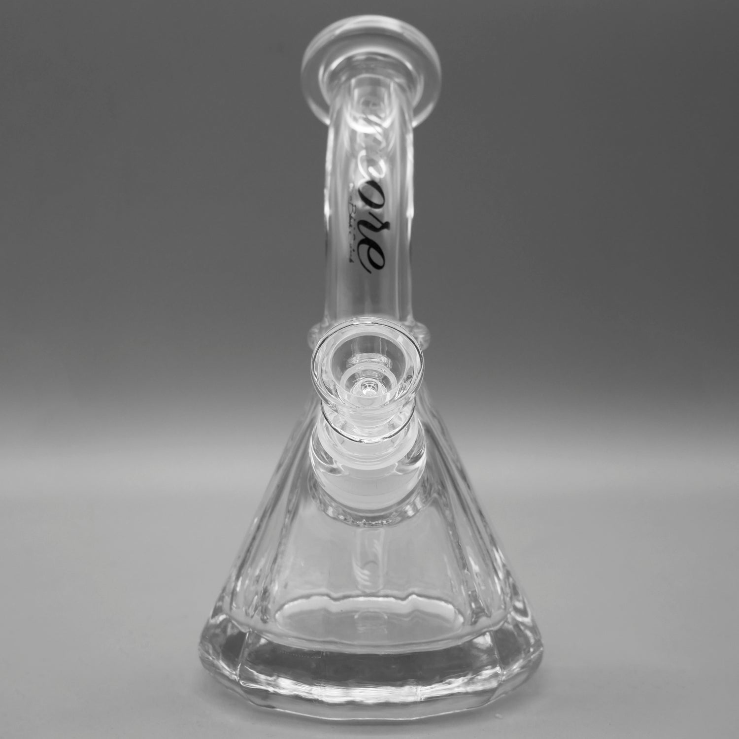 8" Encore Collection Diamond Pounder Bent Neck Beaker Bong