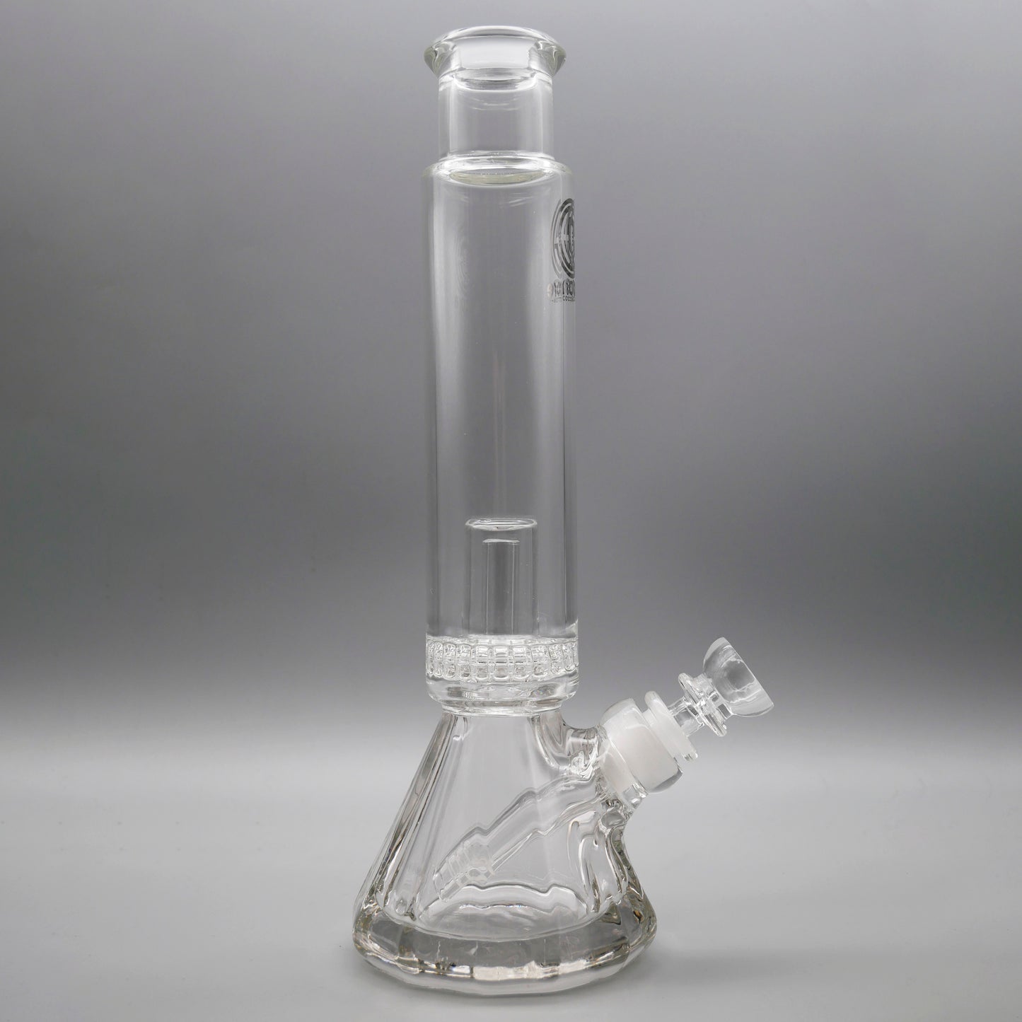 12" Encore Collection Diamond Pounder Beaker Bong w/ Ratchet Perc