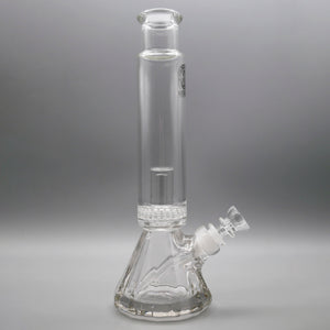 12" Encore Collection Diamond Pounder Beaker Bong w/ Ratchet Perc