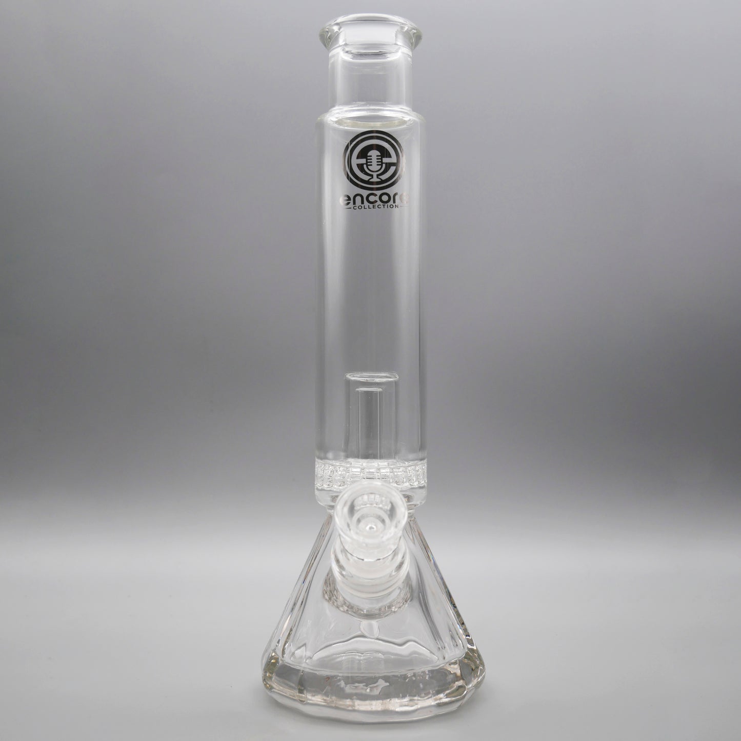 12" Encore Collection Diamond Pounder Beaker Bong w/ Ratchet Perc