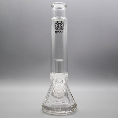 12" Encore Collection Diamond Pounder Beaker Bong w/ Ratchet Perc
