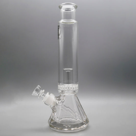 12" Encore Collection Diamond Pounder Beaker Bong w/ Ratchet Perc