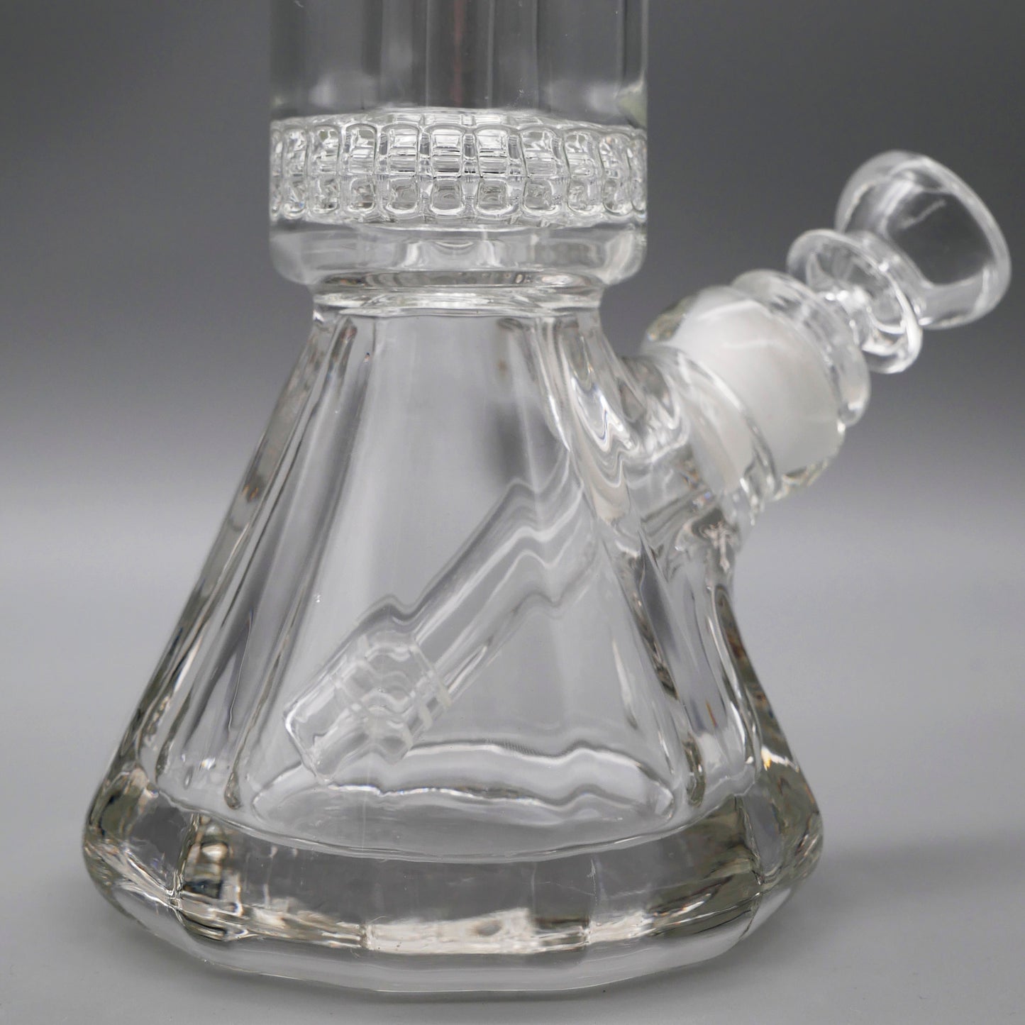 12" Encore Collection Diamond Pounder Beaker Bong w/ Ratchet Perc