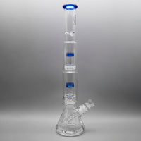 Feature Name 16.5" Encore Collection Diamond Pounder Beaker Bong w/ Double Matrix Perc
