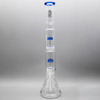 Feature Name 16.5" Encore Collection Diamond Pounder Beaker Bong w/ Double Matrix Perc
