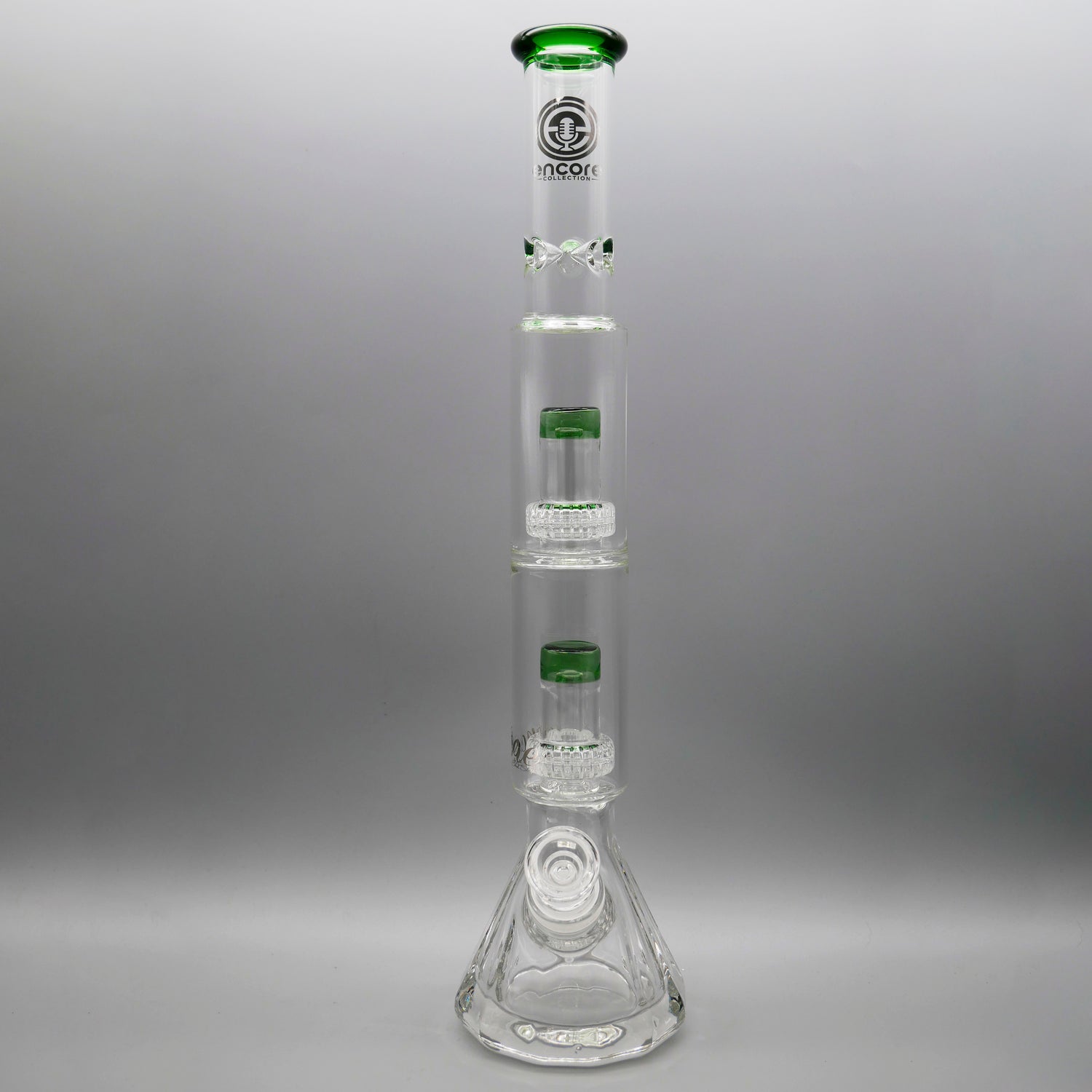 Green — 16.5" Diamond Pounder Beaker w/ Matrix (view 2)