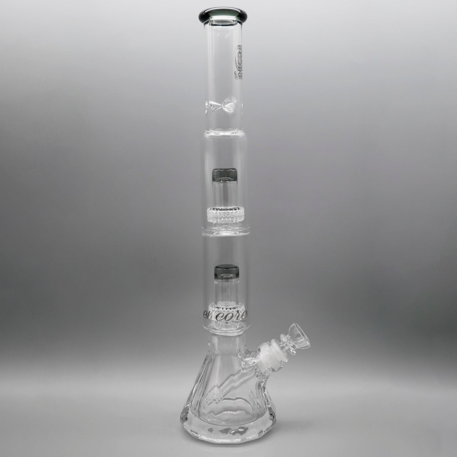 Feature Name 16.5" Encore Collection Diamond Pounder Beaker Bong w/ Double Matrix Perc