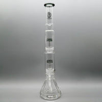 Feature Name 16.5" Encore Collection Diamond Pounder Beaker Bong w/ Double Matrix Perc