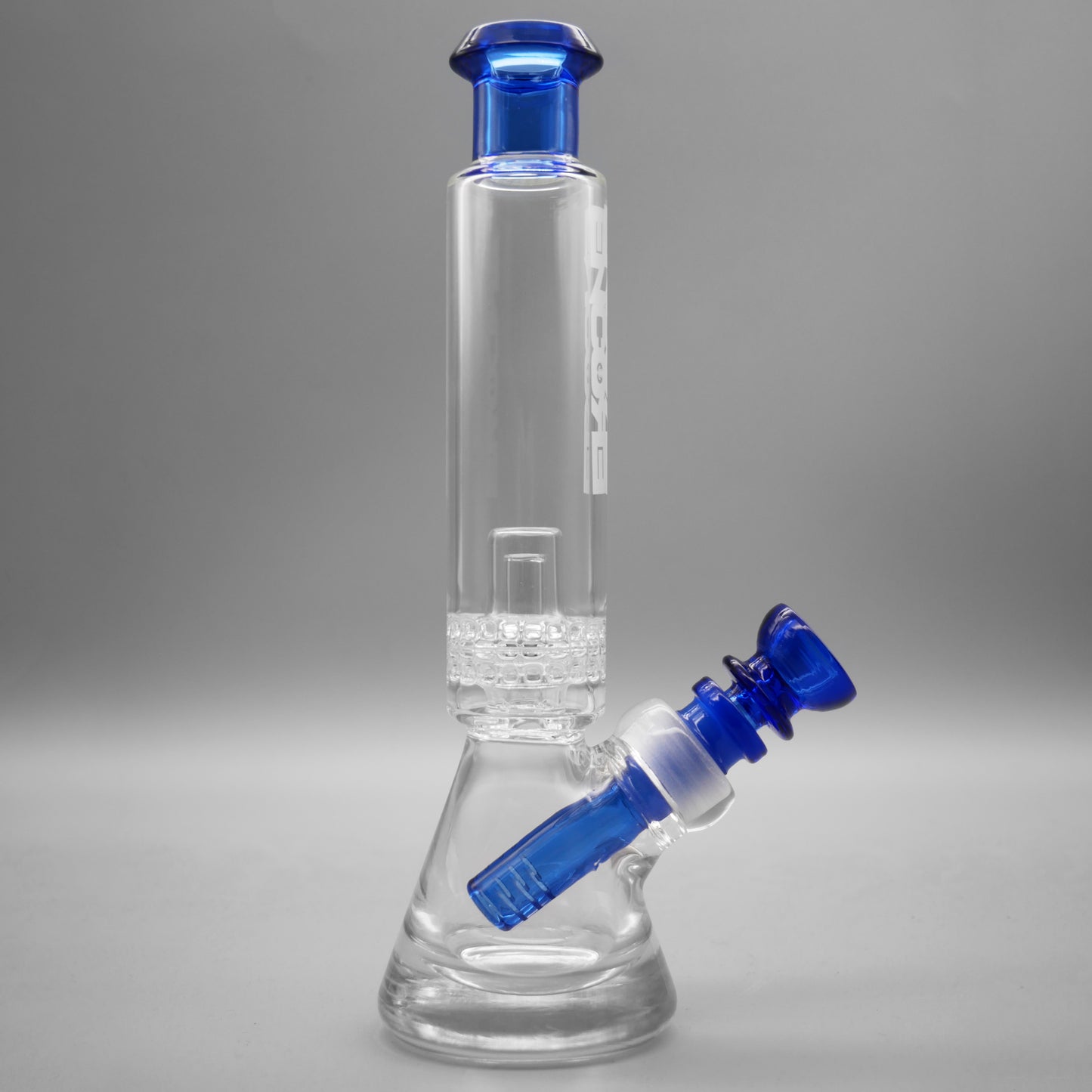 9" Encore Collection Double Chamber Ratchet Perc Quarter Pounder Bong