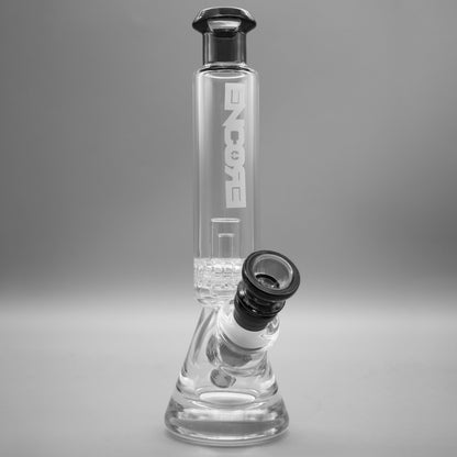 9" Encore Collection Double Chamber Ratchet Perc Quarter Pounder Bong