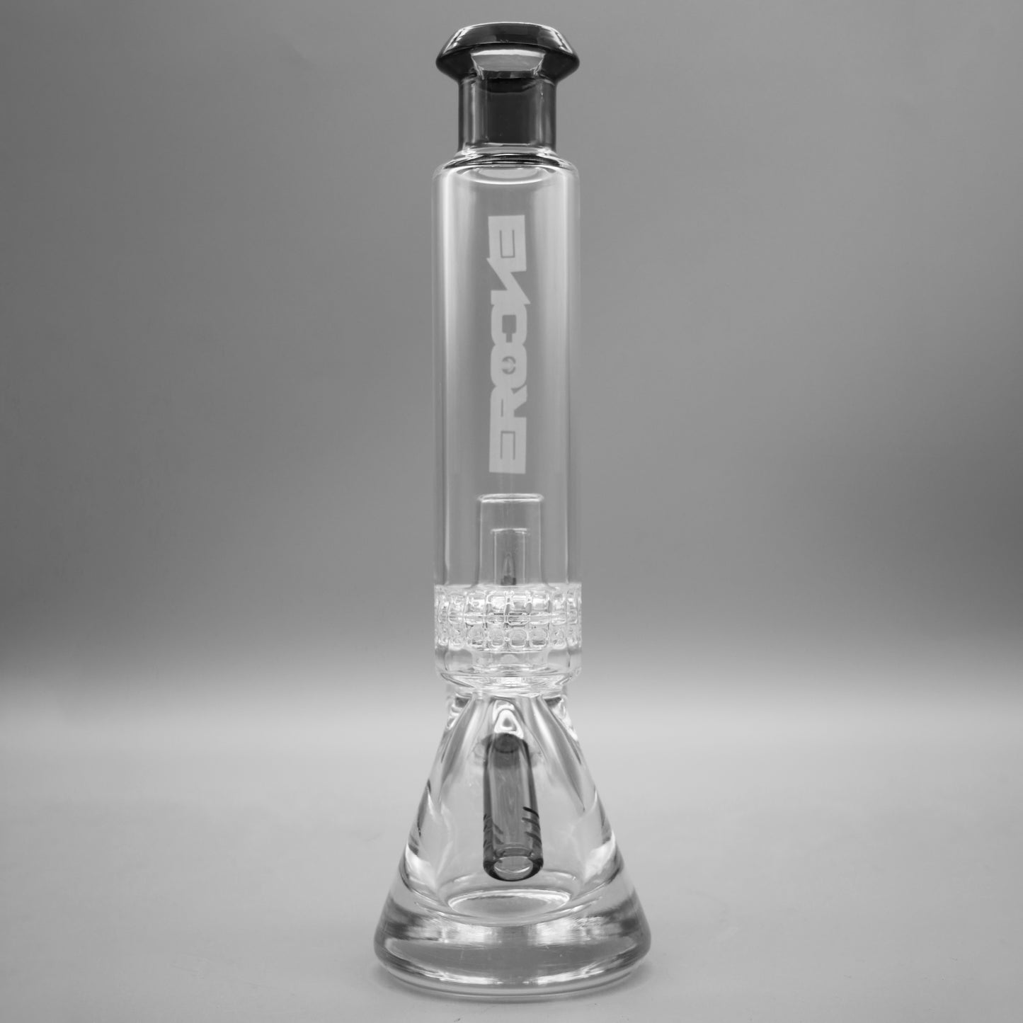 9" Encore Collection Double Chamber Ratchet Perc Quarter Pounder Bong