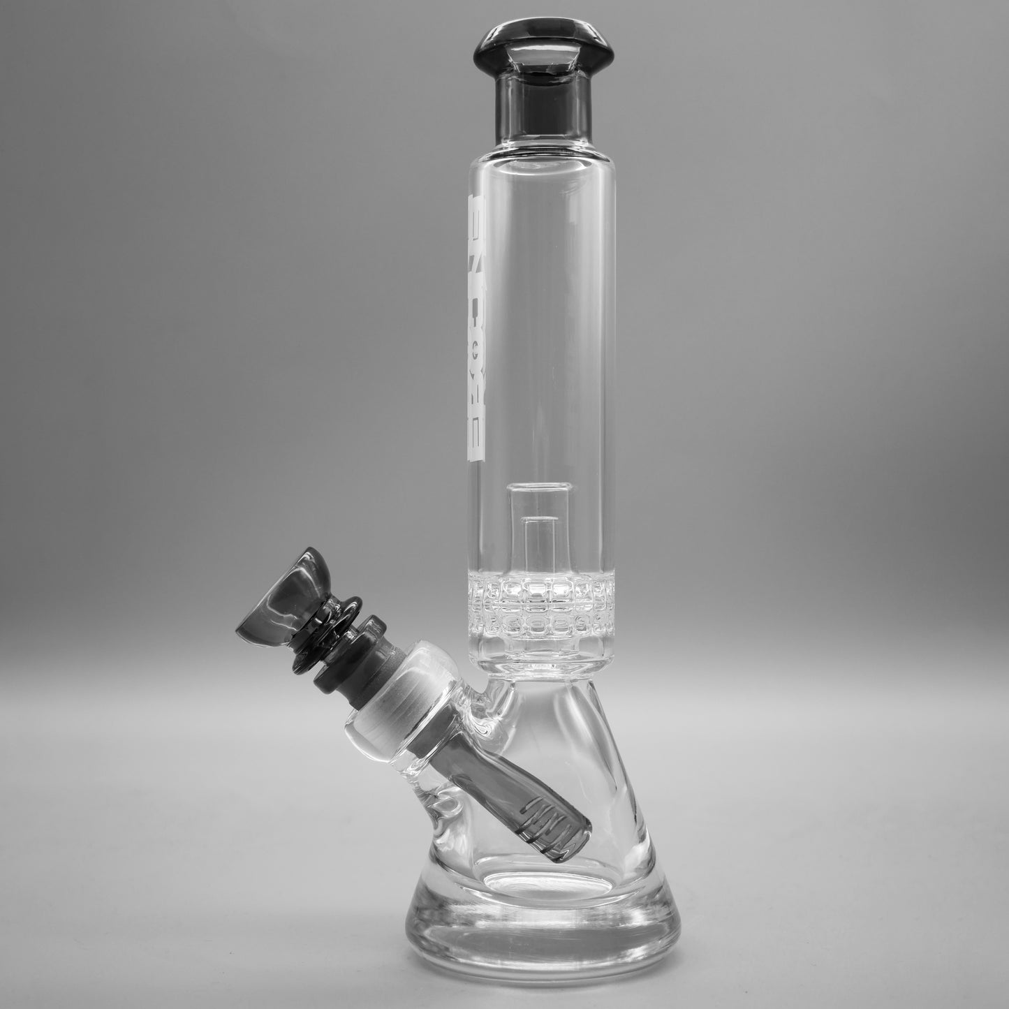 9" Encore Collection Double Chamber Ratchet Perc Quarter Pounder Bong