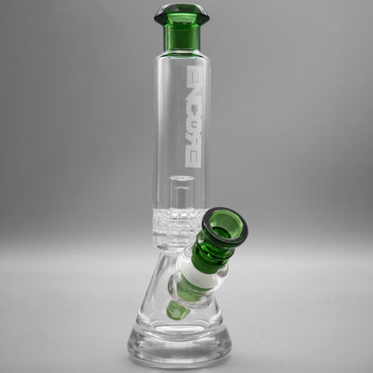 9" Encore Collection Double Chamber Ratchet Perc Quarter Pounder Bong