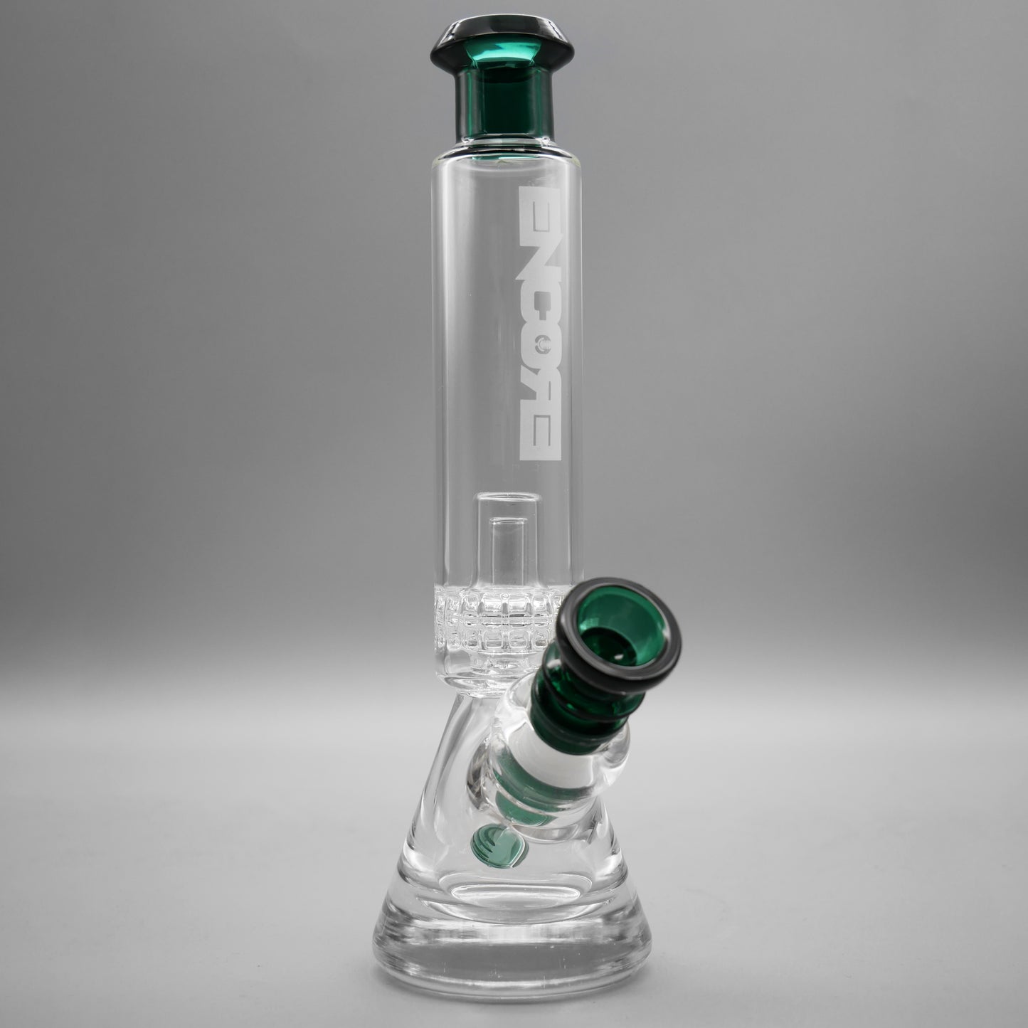 9" Encore Collection Double Chamber Ratchet Perc Quarter Pounder Bong