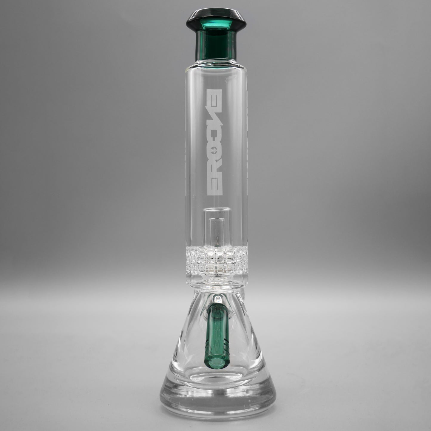 9" Encore Collection Double Chamber Ratchet Perc Quarter Pounder Bong