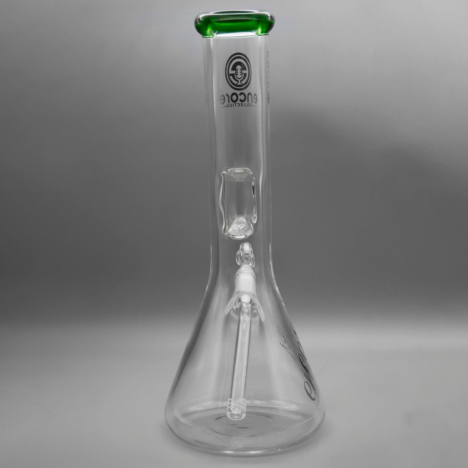Green — 13" 50x7mm Bent Neck Beaker (view 3)