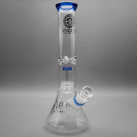 Blue — 12" Double Chamber Matrix Perc Beaker (view 1)