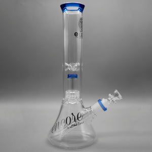 Blue — 12" Double Chamber Matrix Perc Beaker (view 2)