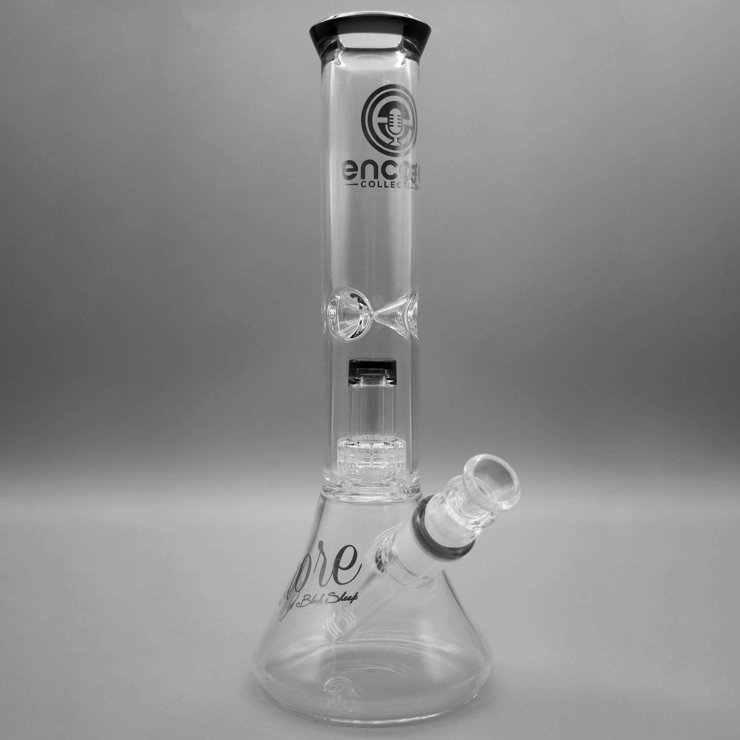 Gray — 12" Double Chamber Matrix Perc Beaker (view 1)