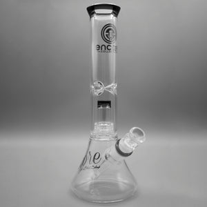 Gray — 12" Double Chamber Matrix Perc Beaker (view 1)